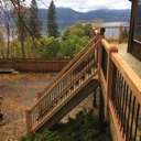 Custom Built Deck and Railing