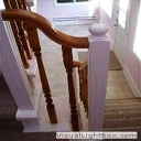 Corner - Custom Built Staircase Railing