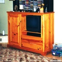Solid Pine Entertainment Unit