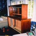 Mahogany TV Lift Cabinet