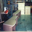 Paint Grade TC Cabinet & Book Shelf