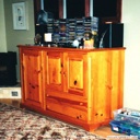 Solid Pine Entertainment Unit