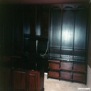 Dark Stained Office Bookcase