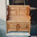 Custom Built Pine Bench